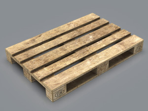 pallet Modello 3D
