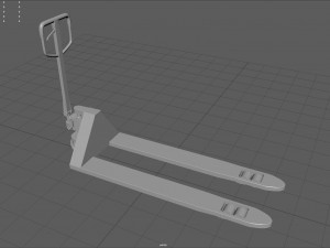 hand pallet truck 3D Model