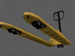 hand pallet truck 3D Model