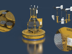 realistic buoy Modelo 3D