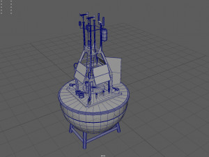 realistic buoy 3D 모델