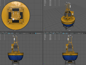 realistic buoy 3D 모델