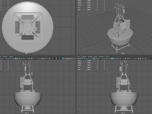 realistic buoy 3D 모델