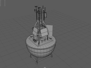 realistic buoy 3D 모델