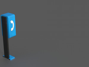 pay phone 3D Model