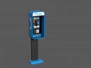 pay phone 3D Model