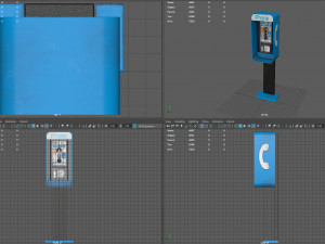 pay phone 3D Model