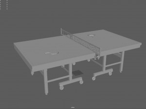 ping pong table 3D Model