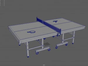 ping pong table 3D Model