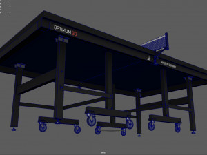 ping pong table 3D Model