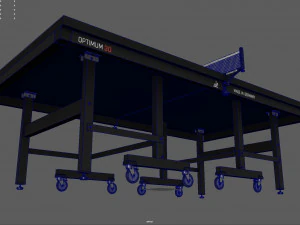 ping pong table 3D Model