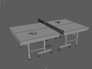 ping pong table 3D Model