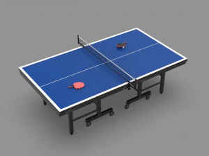 ping pong table 3D Model