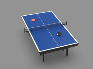 ping pong table 3D Model