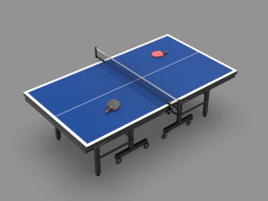 ping pong table 3D Model