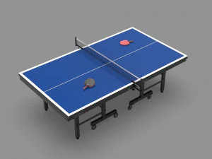 ping pong table 3D Model