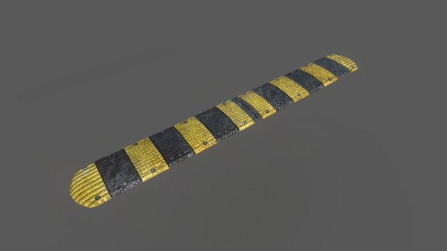 road bump 3Dモデル .c4d .max .obj .3ds .fbx .stl .blend 