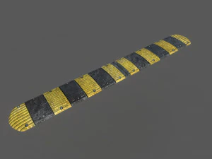 colis&atilde;o na estrada Modelo 3D