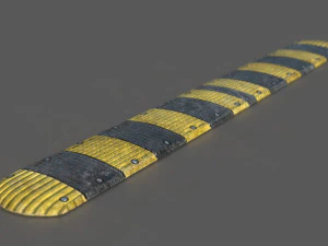 dosso stradale Modello 3D