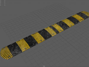 dosso stradale Modello 3D