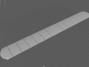 dosso stradale Modello 3D