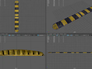 dosso stradale Modello 3D