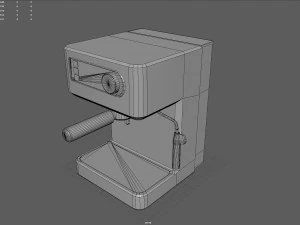 कॉफी बनाने वाला 3D मॉडल