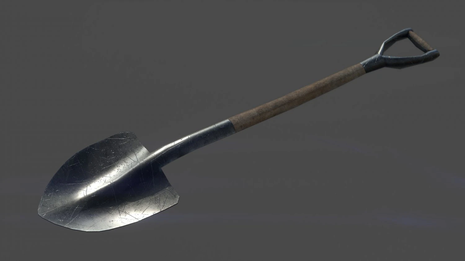 shovel 3D Model .c4d .max .obj .3ds .fbx .stl .blend