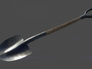 shovel Model 3D