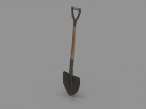 shovel 3D Модель