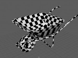 wheelbarrow 3D मॉडल
