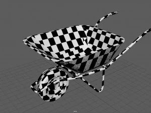 carriola Modello 3D