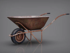 carriola Modello 3D