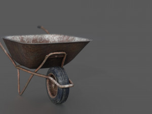 wheelbarrow 3D मॉडल