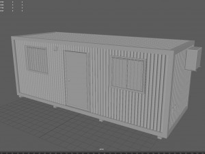 container house for worker 3D Модель