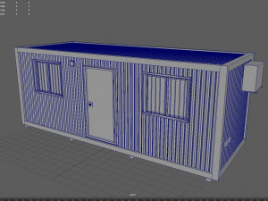 container house for worker 3D Модель
