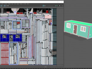 container house for worker 3D Модель