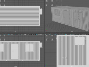 container house for worker 3D Модель