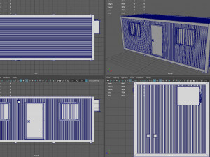 container house for worker 3D Модель