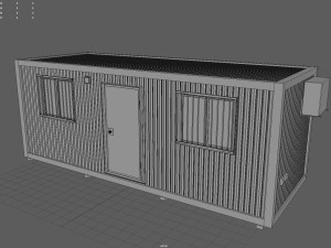 container house for worker 3D Модель