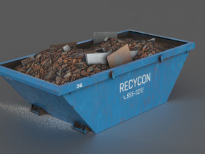 construction container 3D Model