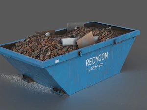 construction container 3D Model