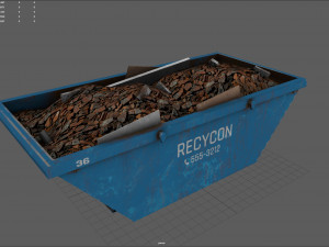 construction container 3D Model