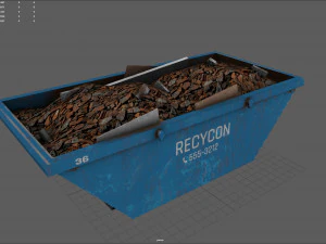 construction container 3D Model