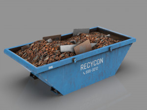 construction container 3D Model