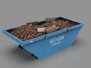 construction container 3D Model