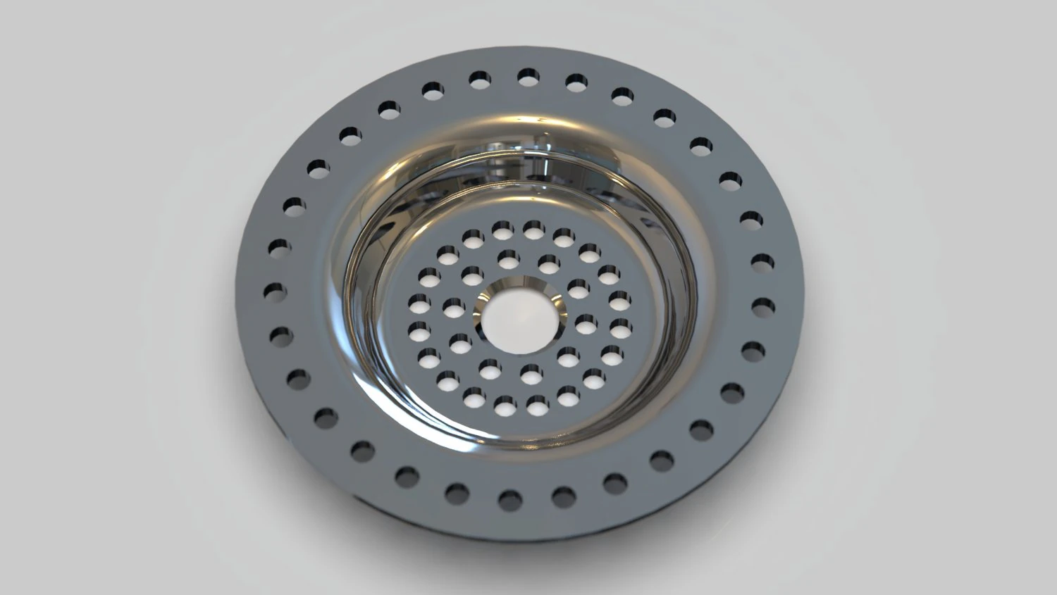 sink strainer 3D Print Model .c4d .max .obj .3ds .fbx .stl .blend 