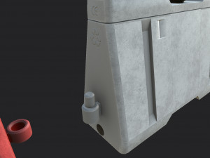 new jersey barriers 3D Model