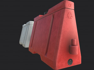 new jersey barriers 3D Model