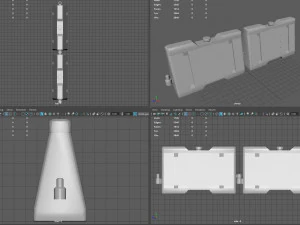 new jersey barriers 3D Model